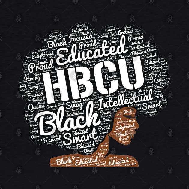 HBCU Natural Hair Afro by blackartmattersshop